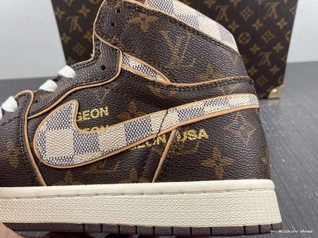 Cheap LV Air Jordan OFF-WHITE 1 x 0824